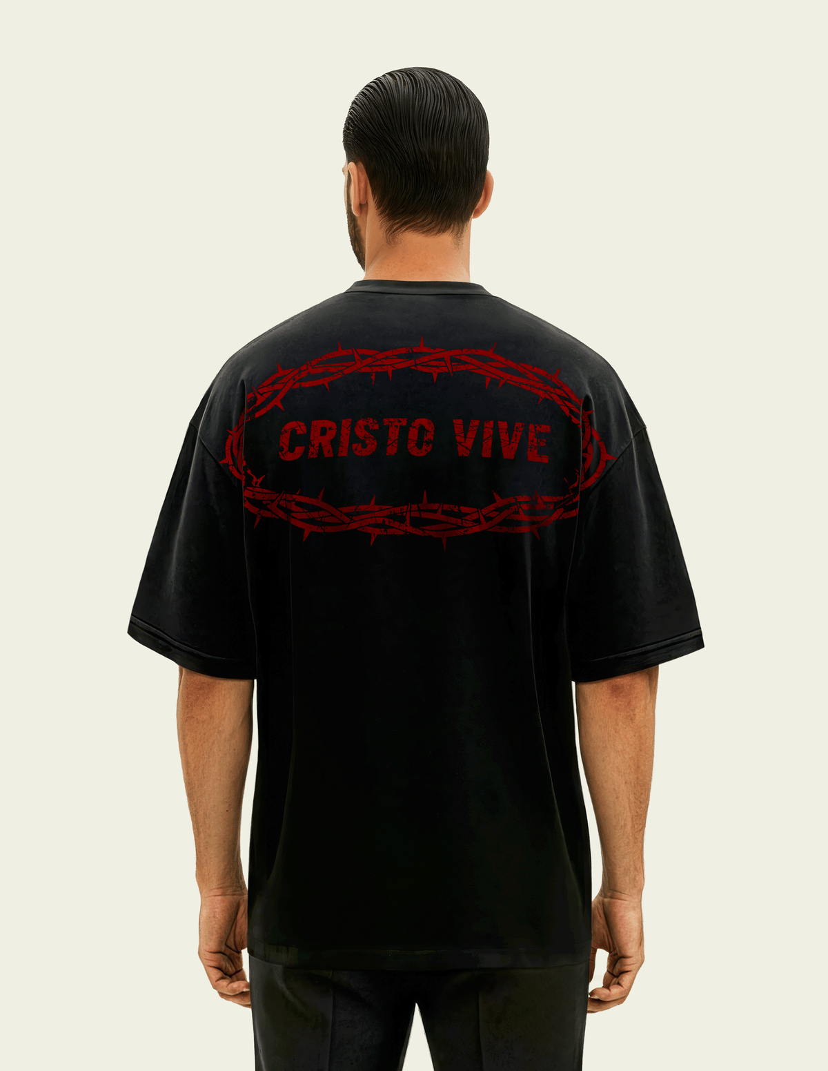 280gsm Cristo Vive Back