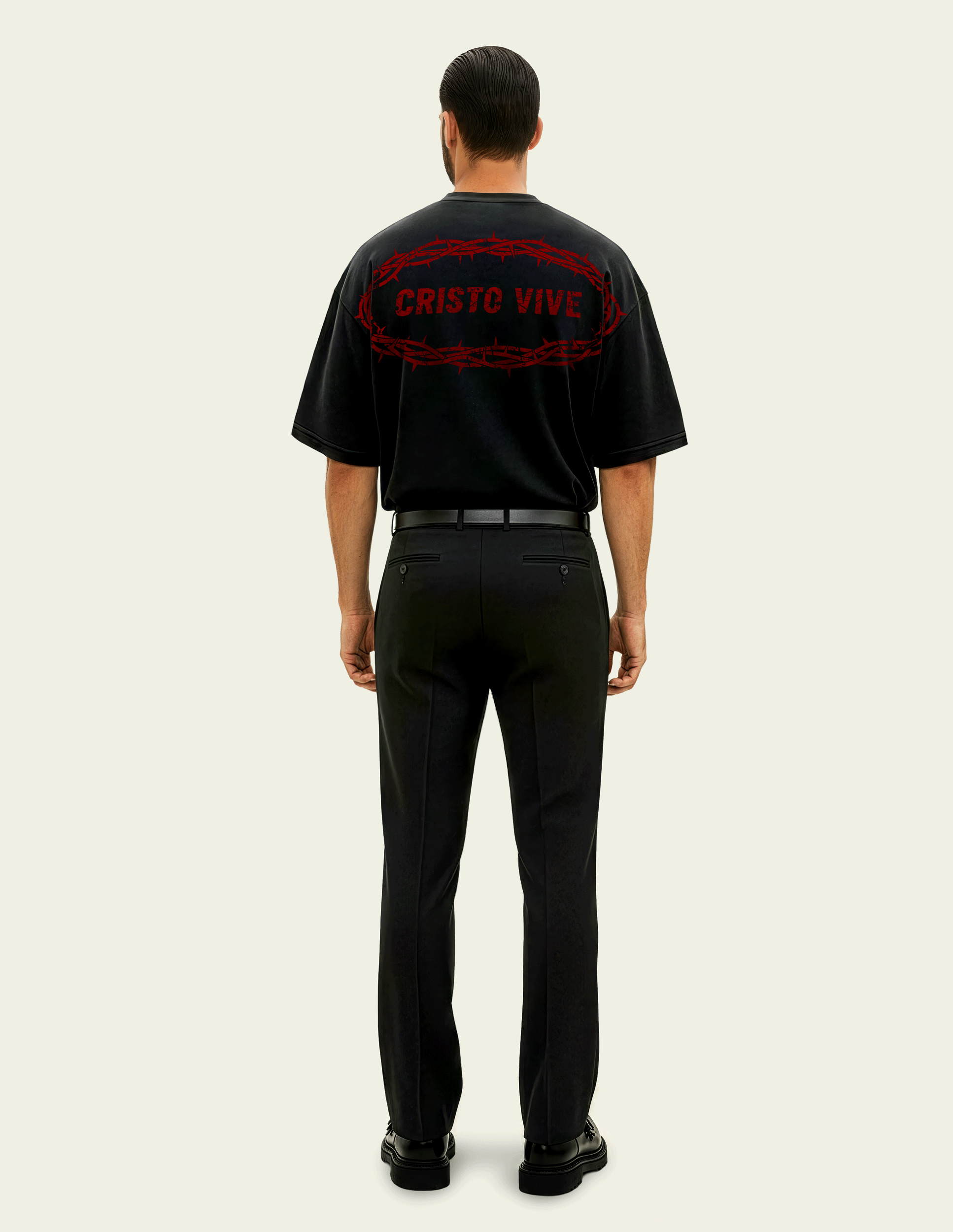280gsm Cristo Vive (Back) Print