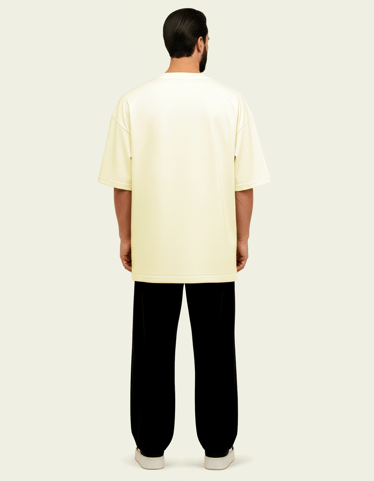 425gsm Resurrected (Front) Print (Off White)