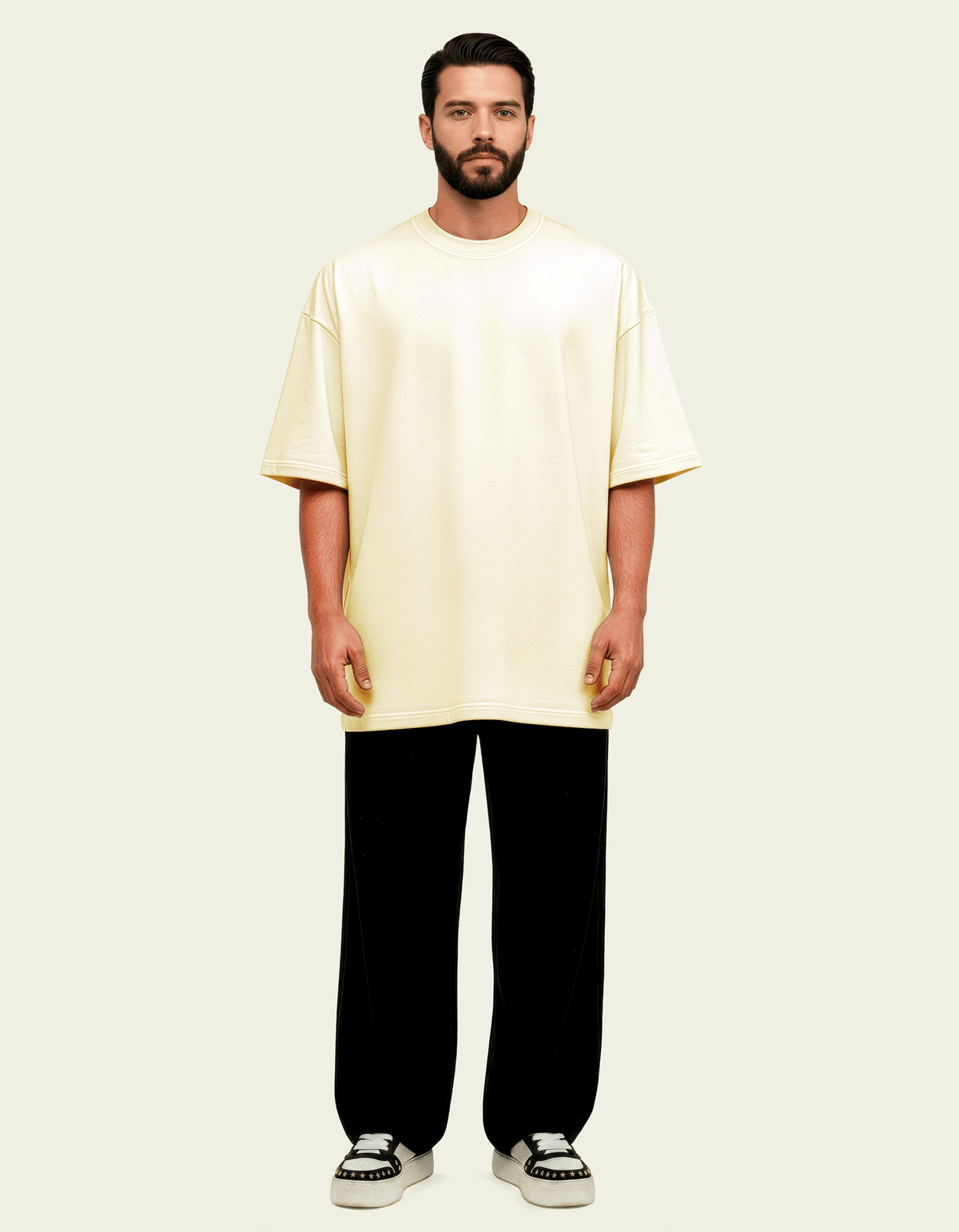 425gsm Resurrected (Back) Print (Off White)