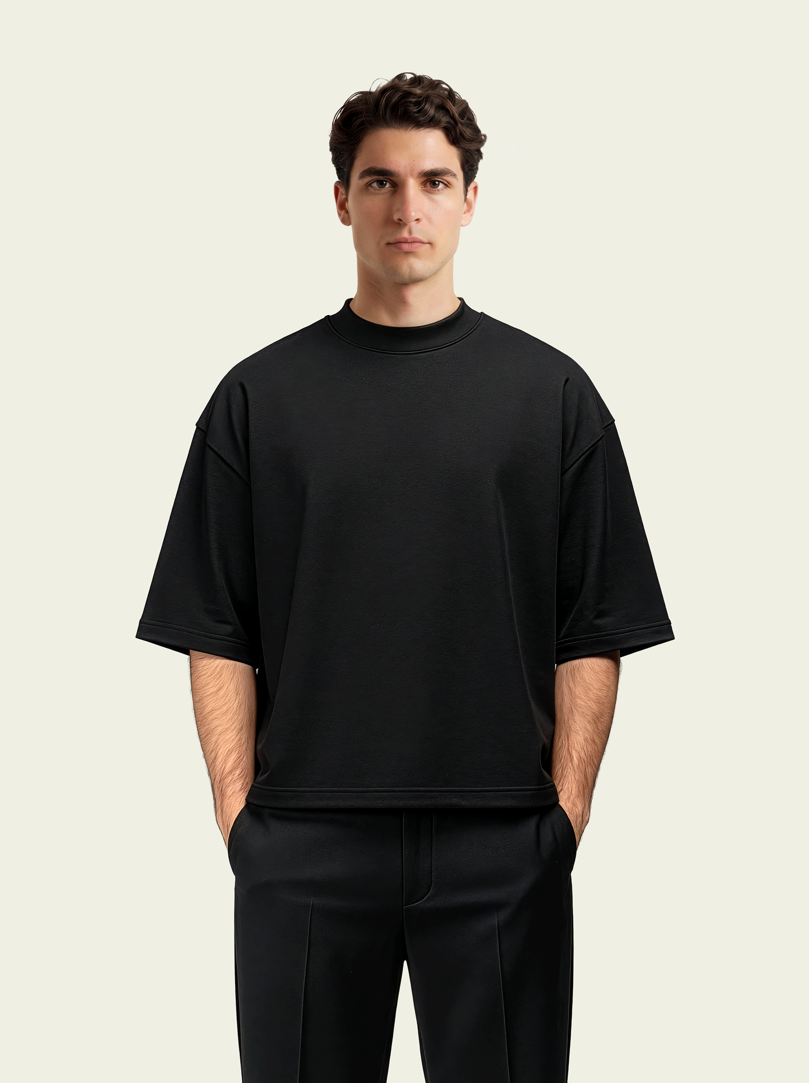 280gsm Resurrected Drip Cropped