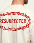 Cropped Resurrected (Back) Print (Off White)