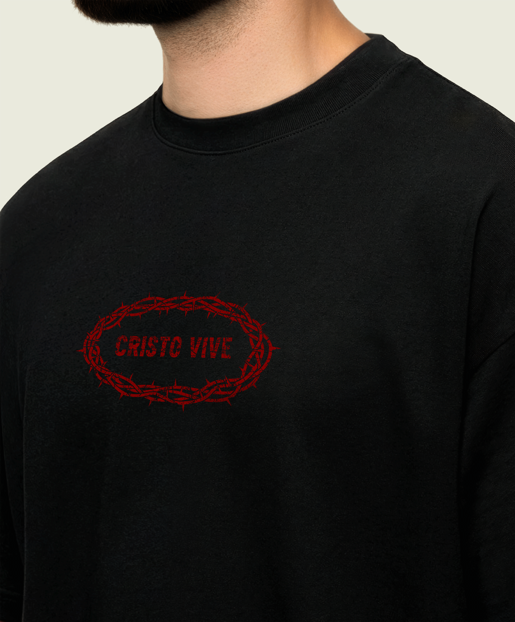 425gsm Cristo Vive (Front) Print