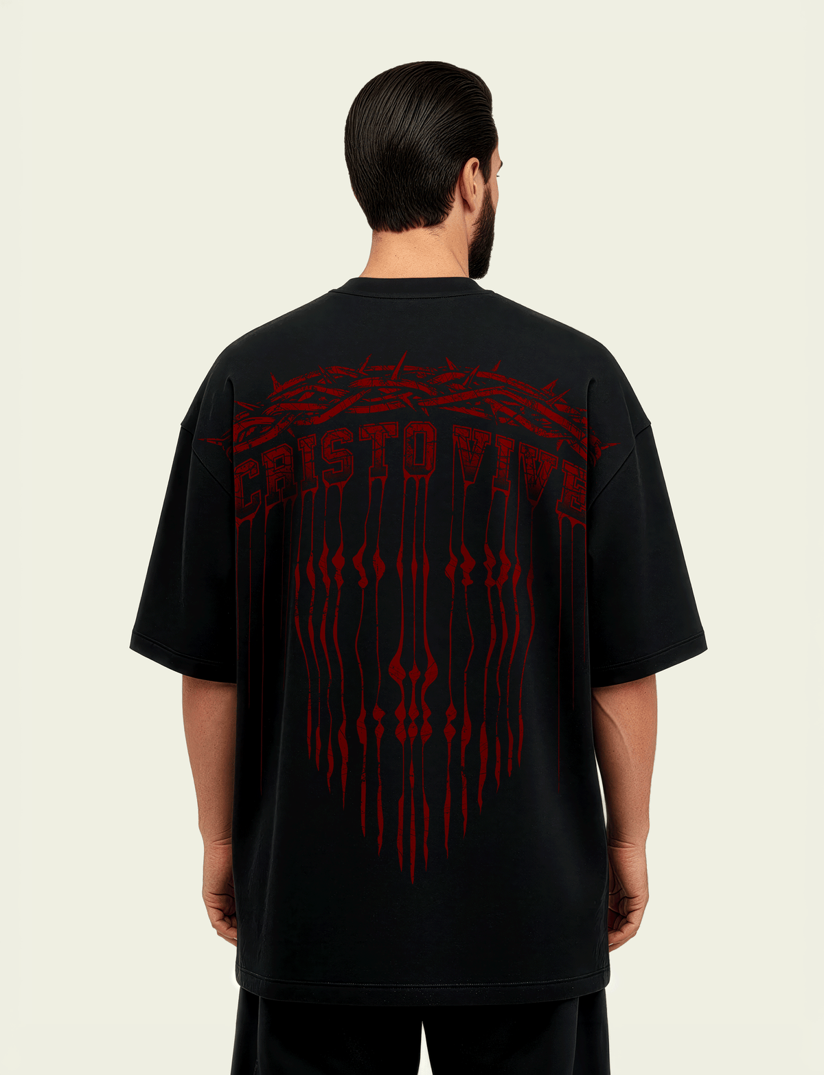 305gsm Cristo Vive Drip Print