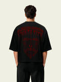 280gsm Cropped Cristo Vive Drip Print