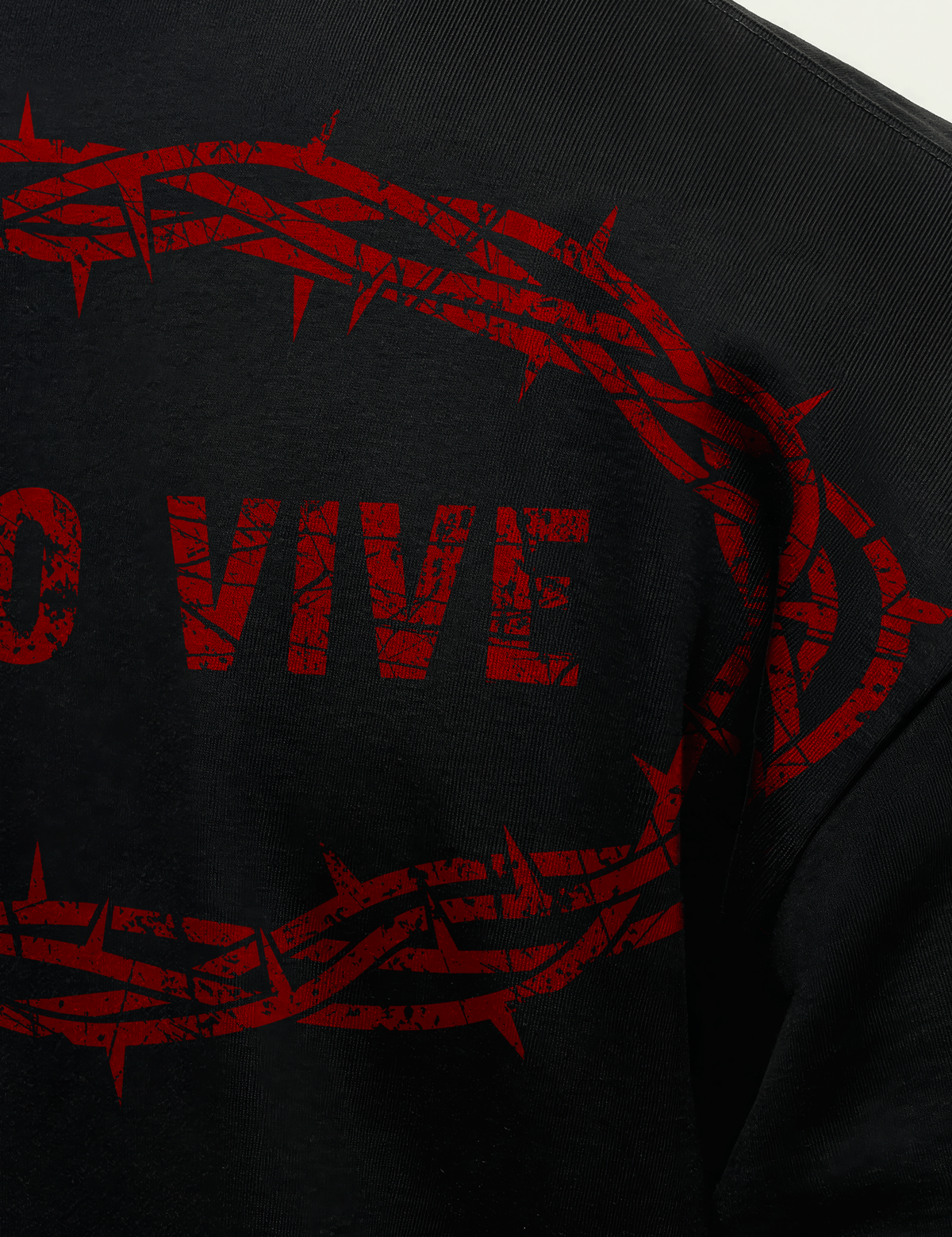 425gsm Cristo Vive (Back) Print