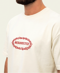 280gsm Resurrected (Front) Print (Off White)